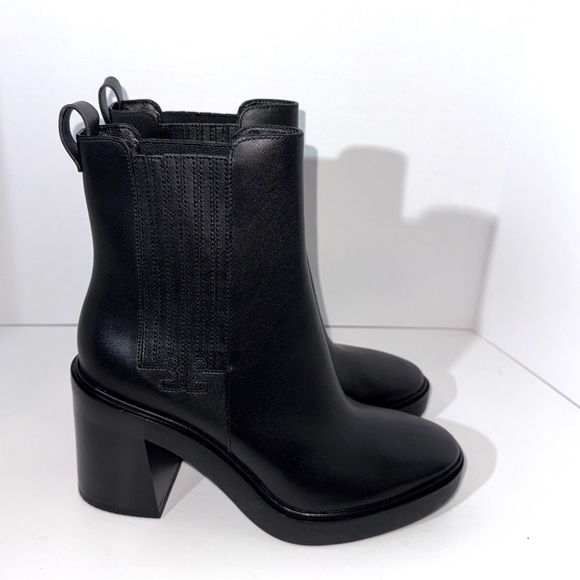 Tory Burch T-Gore Heeled Ankle Boots